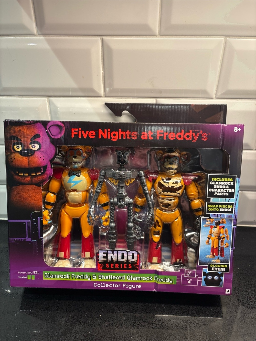 Five Nights at Freddy's FNAF Endo Series GLAMROCK FREDDY & SHATTERED FREDDY